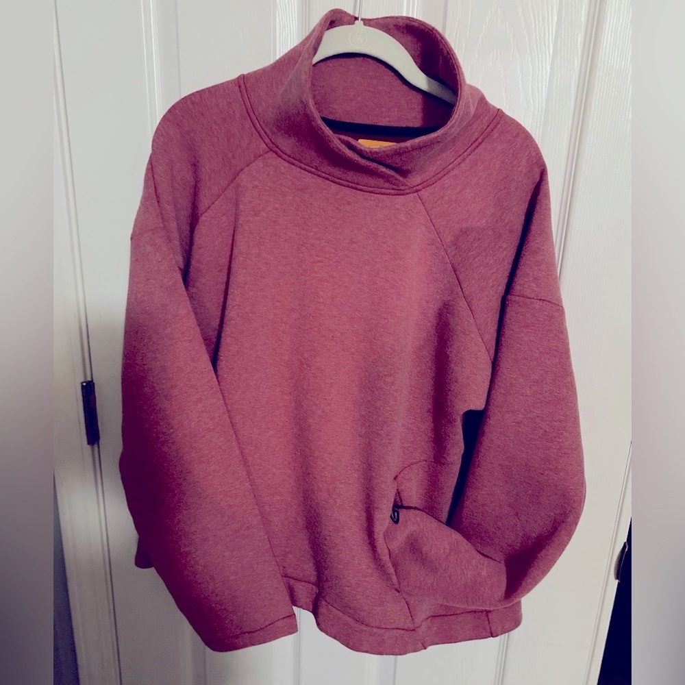 Pinky/Red Champion Sweatshirt